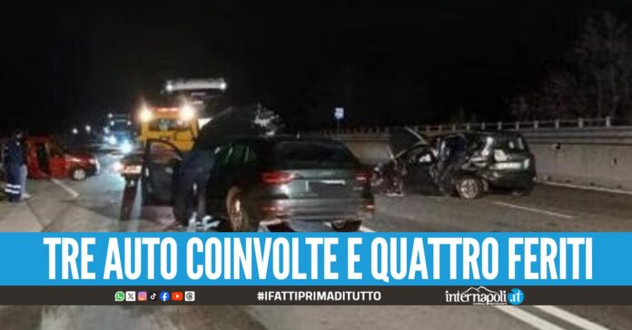 Tragico incidente sulla Ofantina, i Vigili del Fuoco estraggono una donna dalle lamiere