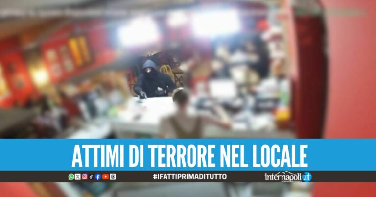 Rapina in pizzeria a Pomigliano, malviventi seminano il panico davanti ai clienti