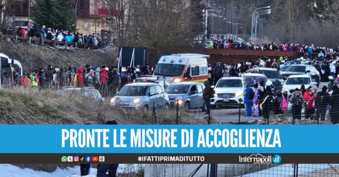 Roccaraso si prepara per un nuovo assalto di turisti, 50 bus in partenza per il weekend sulla neve