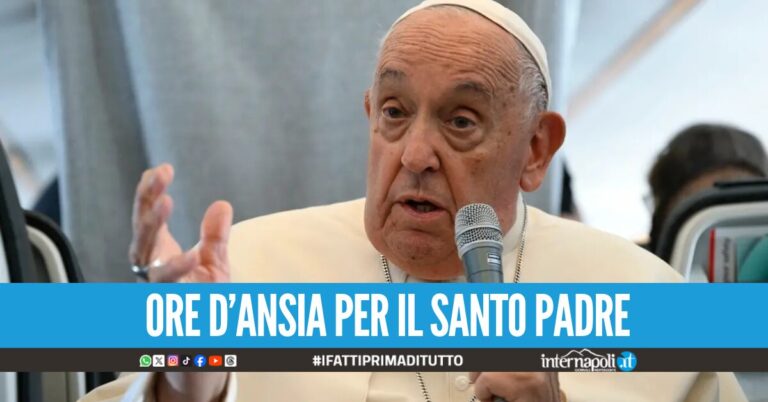 Papa Francesco ha la bronchite, ricoverato al Policlinico "Gemelli" di Roma per le cure