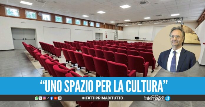 Giugliano, inaugurato il nuovo auditorium della Biblioteca Comunale