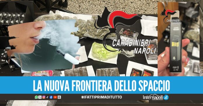 Svapo stupefacente in provincia di Napoli, droga nelle sigarette elettroniche Svapo stupefacente in provincia di Napoli, droga nelle sigarette elettroniche