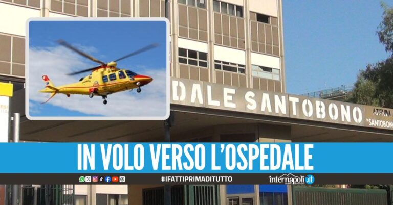 Bimbo batte la testa in casa, ricoverato all'ospedale Santobono