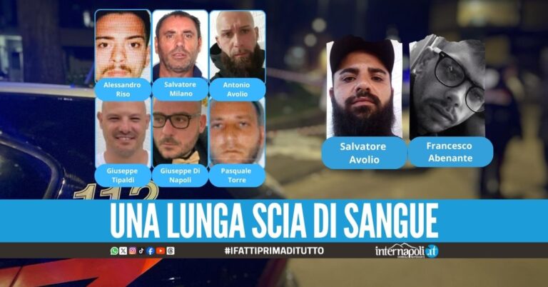 Riesplode la faida tra gli eredi del clan Lo Russo, 8 omicidi in oltre 4 anni