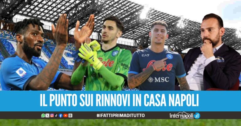 Tre rinnovi in casa Napoli: l’annuncio di Manna su Anguissa, Meret e Olivera