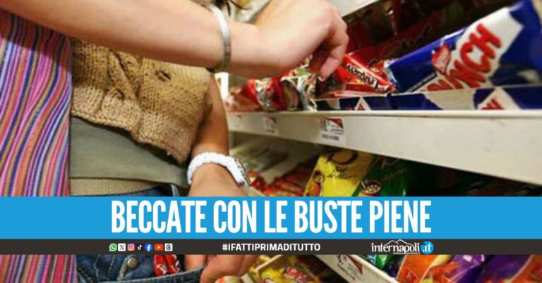 Furto nel supermercato a Giugliano, arrestate 2 ragazze. I carabinieri della stazione di Varcaturo hanno arrestato per concorso
