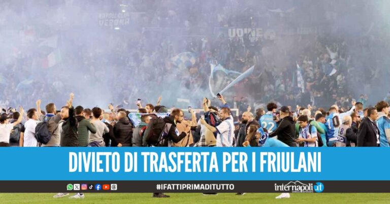 Verso Napoli-Udinese, no alla trasferta dei tifosi residenti in Friuli