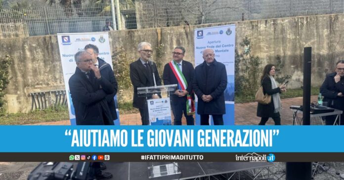 De Luca inaugura il nuovo centro di salute mentale di Sarno: 