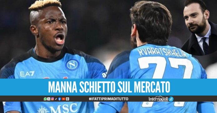 Manna schietto sul mercato