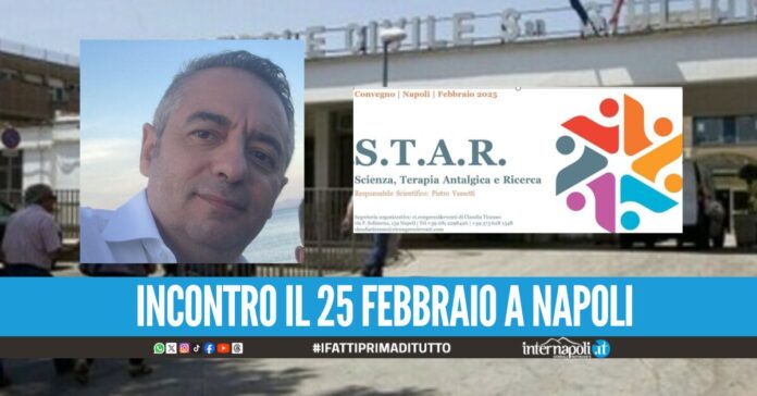 Scienza e ricerca sulla Terapia del dolore, convegno a Napoli col direttore Pietro Vassetti dell'ospedale di Giugliano