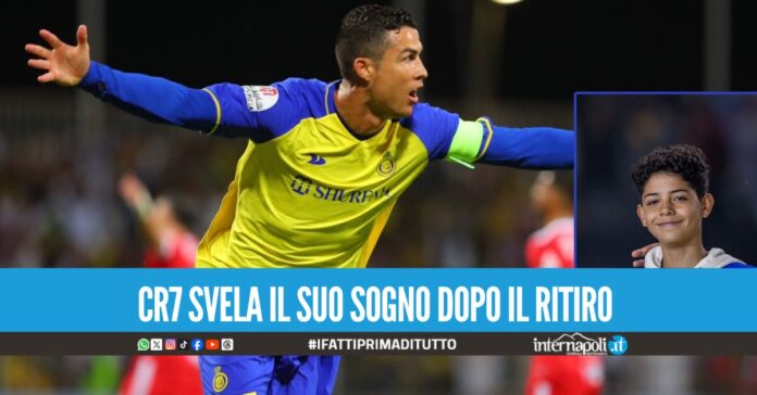 Cristiano Ronaldo svela il suo sogno dopo il ritiro