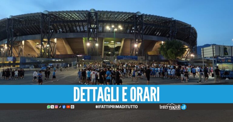 Divieti di circolazione e sosta sulle strisce blu in occasione di Napoli-Inter, le vie interessate