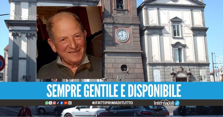 Dolore a Giugliano per la scomparsa di Peppino Parisi, giovedì l'addio nel Santuario dell'Annunziata