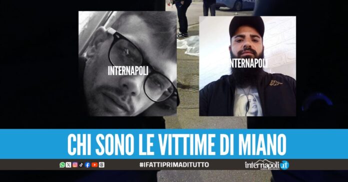 Francesco Abenante e Salvatore Avolio uccisi a Miano erano in scooter in via Janfolla