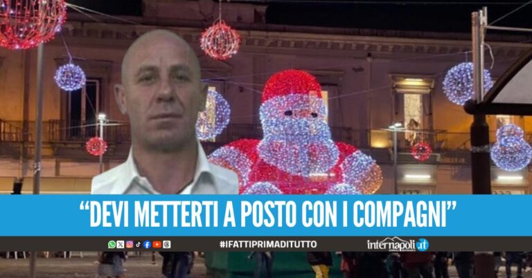 Giugliano, anche la ditta delle luminarie di Natale vittima del racket Devi darci 5mila euro...