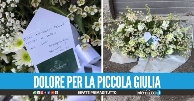 Giulia sbranata dal pitbull ad Acerra, le bugie del padre e le lacrime dei vicini Dolore immenso