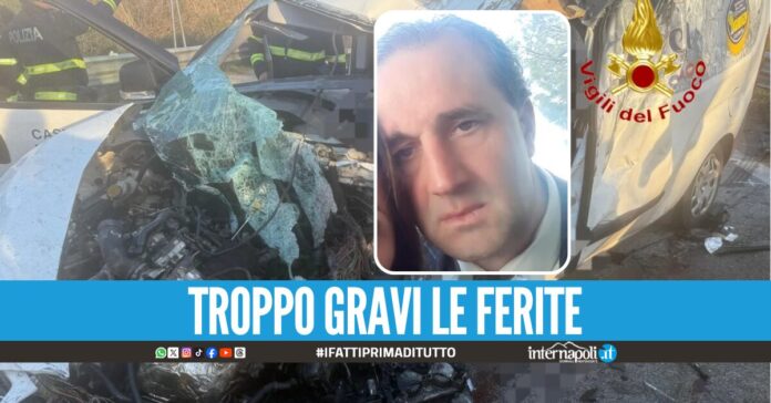Grave incidente sulla Cilentana, Agostino Diotaiuti non ce l'ha fatta: aveva 54 anni