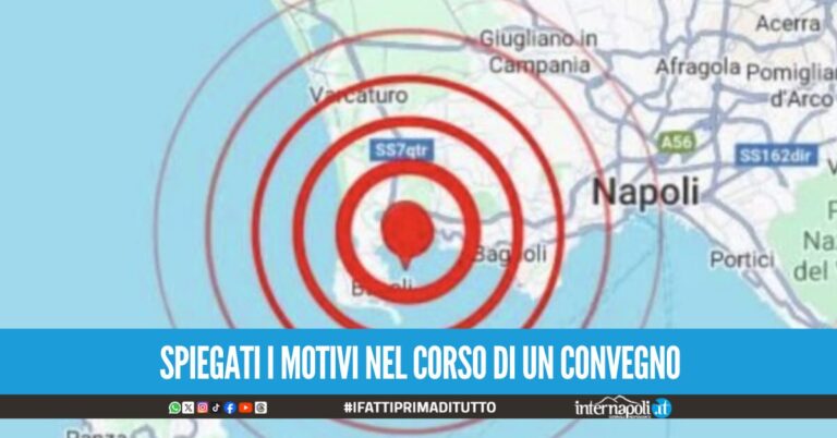 Bradisismo nella zona flegrea, la proposta della Svimez: “Spostiamo gli abitanti sulla Napoli-Bari”