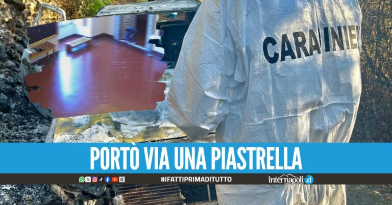 Identificato il 43enne carbonizzato nel Casertano, nel 2023 rubò alla Reggia di Caserta