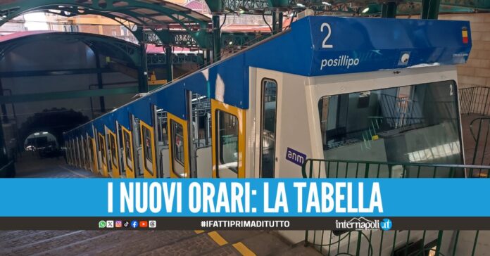 La funicolare di Chiaia prolunga gli orari, nel weekend corse fino alle 2 di notte