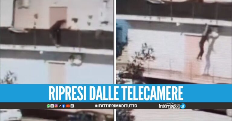 Ladri acrobati nel Casertano, si arrampicano sul balcone ma vengono messi in fuga