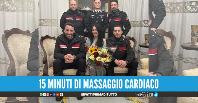 Le si ferma il cuore mentre va a lavoro salvata dai carabinieri a Torre Annunziata
