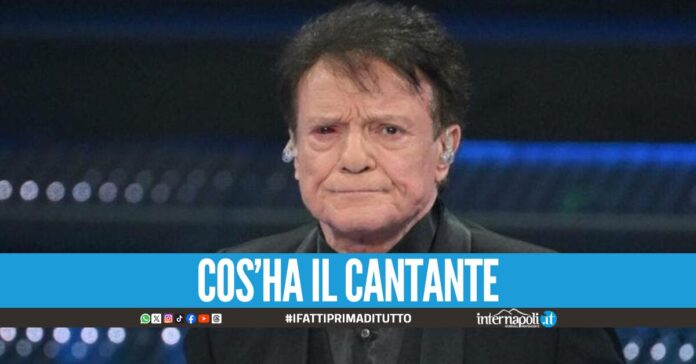 Massimo Ranieri e l'occhio rosso a Sanremo, annullate le date al Diana fino al 24 febbraio