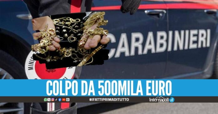 Rapinano l'orafo con lo spray urticante, arresti anche a Napoli e Caserta