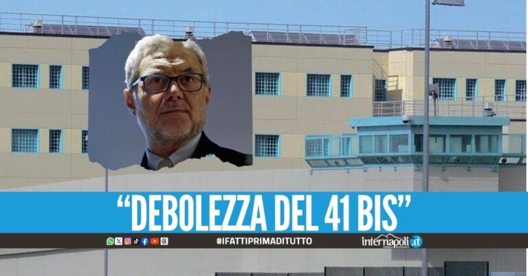 "Regime alta sicurezza in mano alla criminalità", l'allarme del Procuratore Melillo