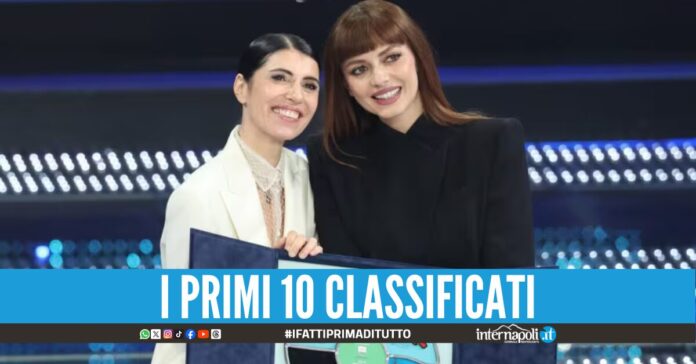 Serata delle cover a Sanremo 2025, la classifica vincono Giorgia e Annalisa