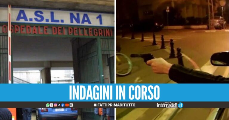 Spari nella notte a Napoli, 25enne ferito: corsa in ospedale al Pellegrini