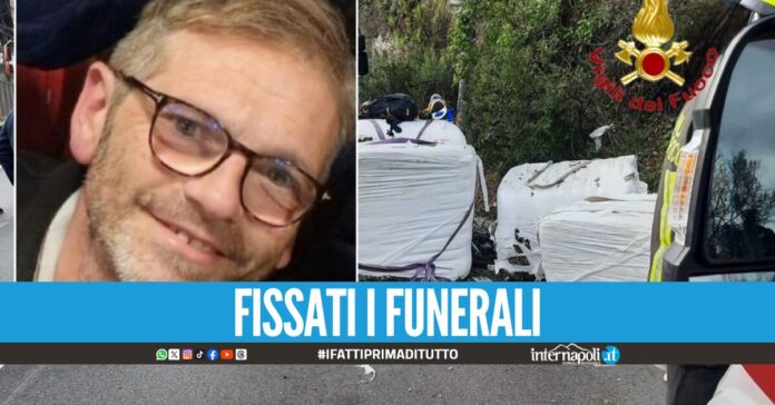 Tre indagati per la morte di Domenico Campanile, il ciclista travolto dalle ecoballe