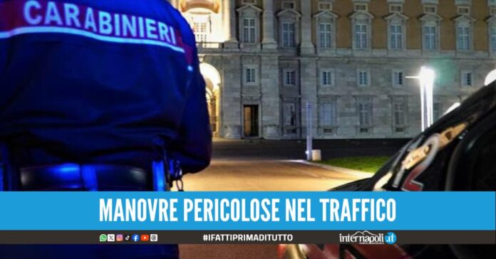 Ubriaco alla guida di uno scooter rubato nei guai un 33enne e il suo passeggero a Caserta