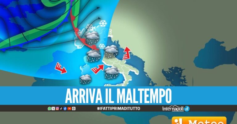 Ultima settimana di febbraio con piogge e temporali, le previsioni