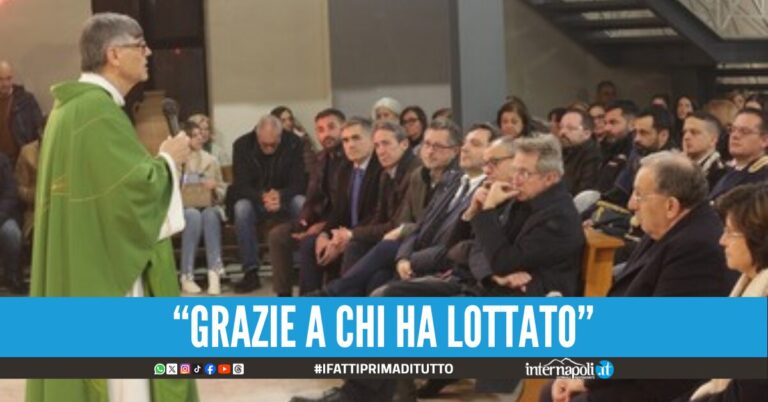 Una messa per le vittime del cancro chiesa gremita con don Patriciello a Caivano