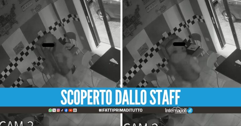 Vomero, entra nel pub e ruba la cassetta delle mance: ripreso dalle telecamere