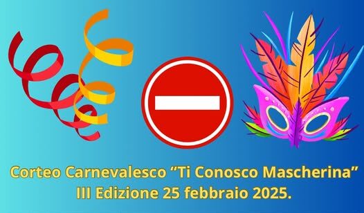 Arzano. Rinviato l’evento «Ti Conosco Mascherina?» a causa delle condizioni meteo avverse