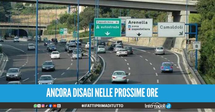 chiusura tangenziale napoli