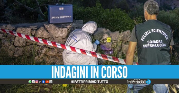Orrore nelle campagne del Casertano, ritrovato un cadavere carbonizzato