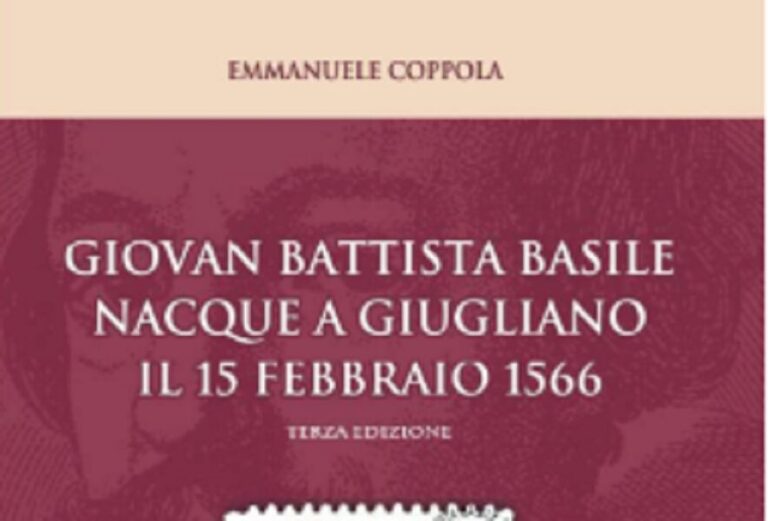 Sabato 22 febbraio presso HUB Arte e Cultura di Palazzo Palumbo Il nuovo Saggio biografico su Giovan Battista Basile