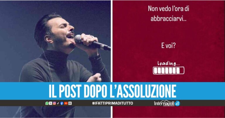 Non vedo l'ora di riabbracciarvi, Tony Colombo annuncia il ritorno alla musica