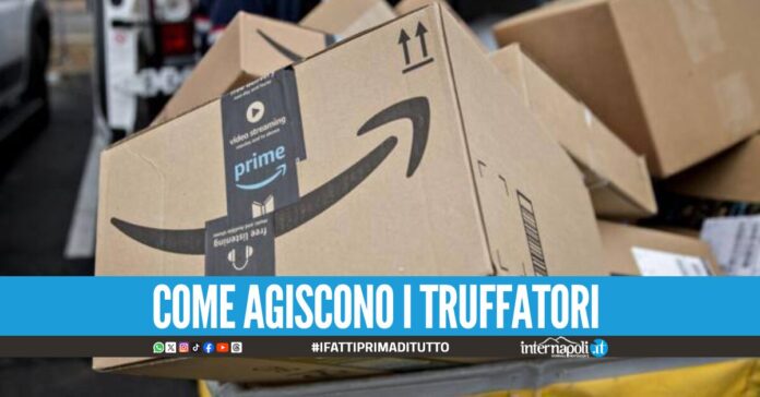 Allarme finti corrieri Amazon a Lusciano, attenti alla truffa del 100 euro