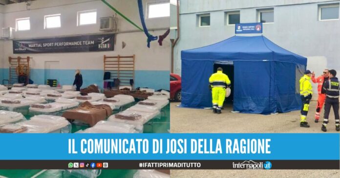 Altre 2 aree di attesa a Bacoli l'iniziativa del sindaco dopo l'ultima scossa di terremoto