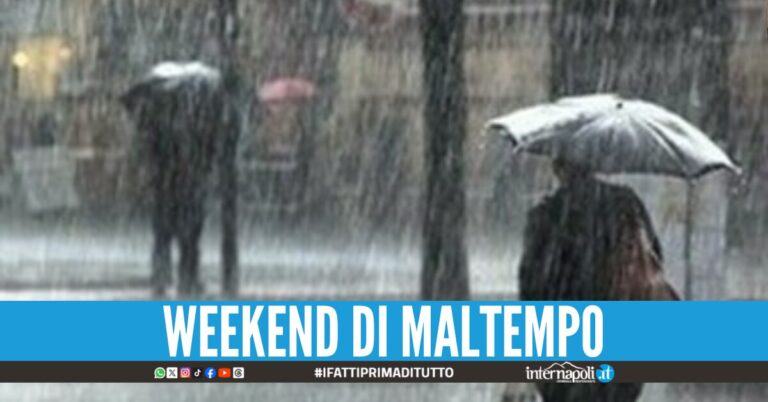Ancora temporali in Campania prorogata l'allerta meteo gialla