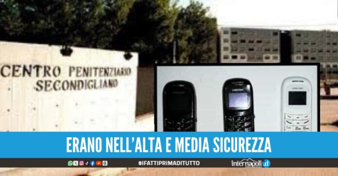 Blitz al carcere di Secondigliano trovati 25 smartphone tra i detenuti