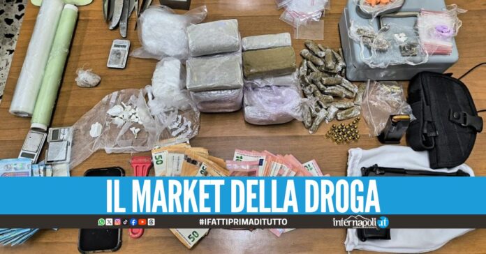 Blitz alle Case Nuove, sequestrate una pistola e oltre 2 kg di droga