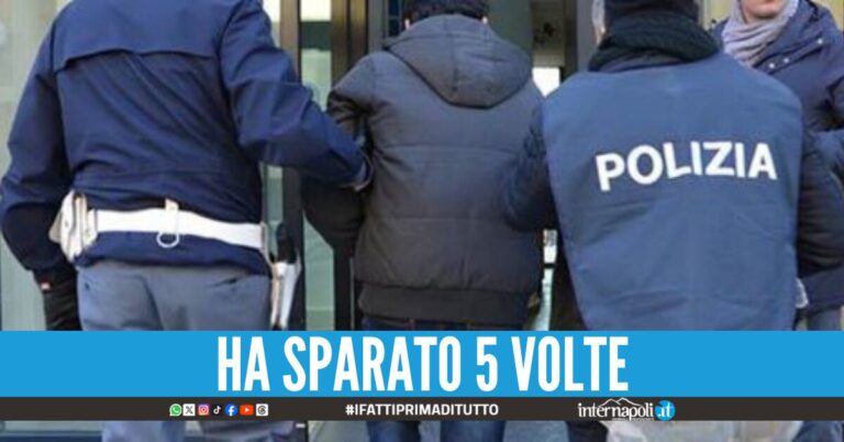 Colpi di pistola alla porta della ex arrestato 23enne a Nocera Inferiore
