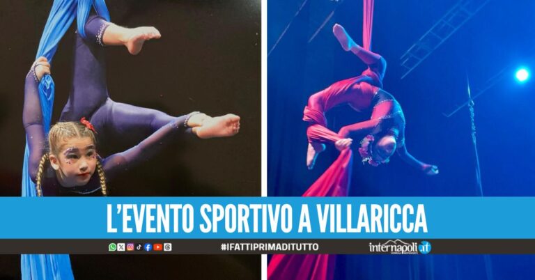 Competizione regionale di Danza Aerea sul podio tante atlete napoletane