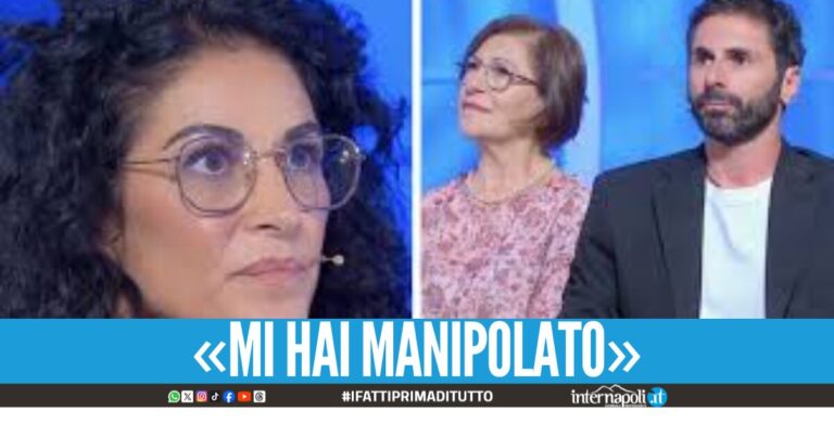 C’è Posta per Te. Serena chiama Carlo che ha paura della madre, lui nega e chiude la busta