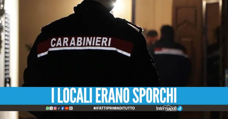 Panetteria "abusiva" e mezza tonnellata di cibo scaduto, sospeso minimarket ad Aversa